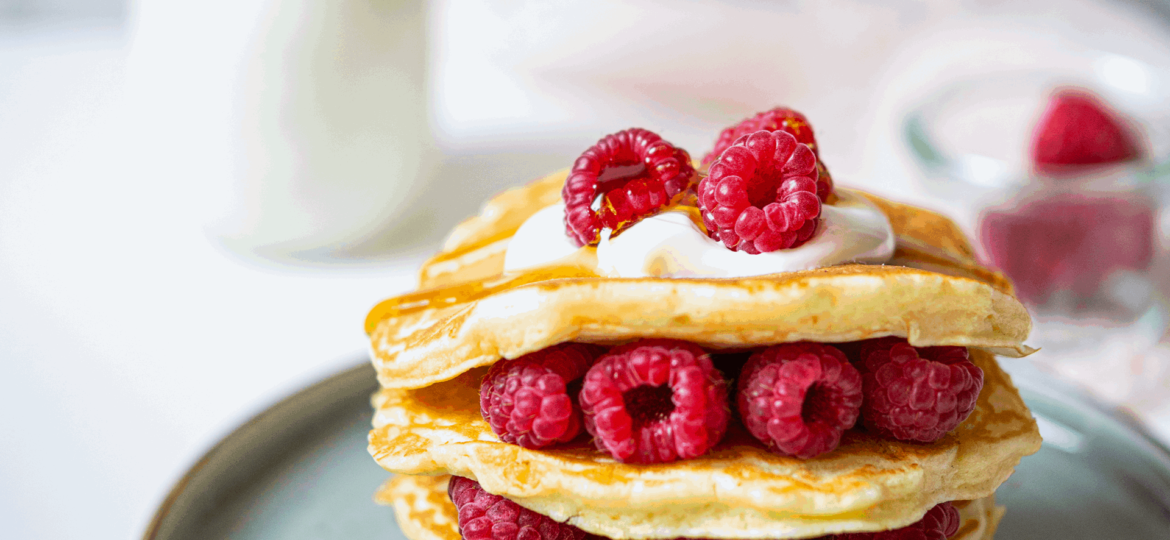 leckere Buttermilk Bananen Pancakes